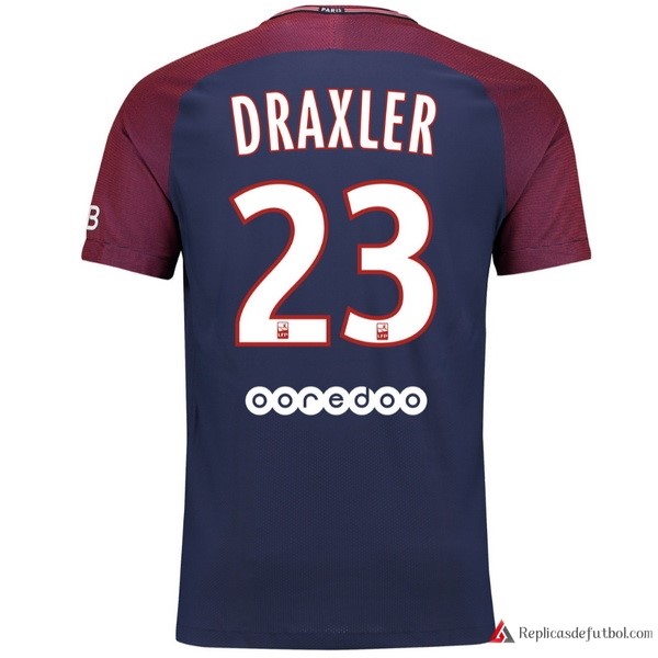 Camiseta Paris Saint Germain Primera equipación Draxler 2017-2018